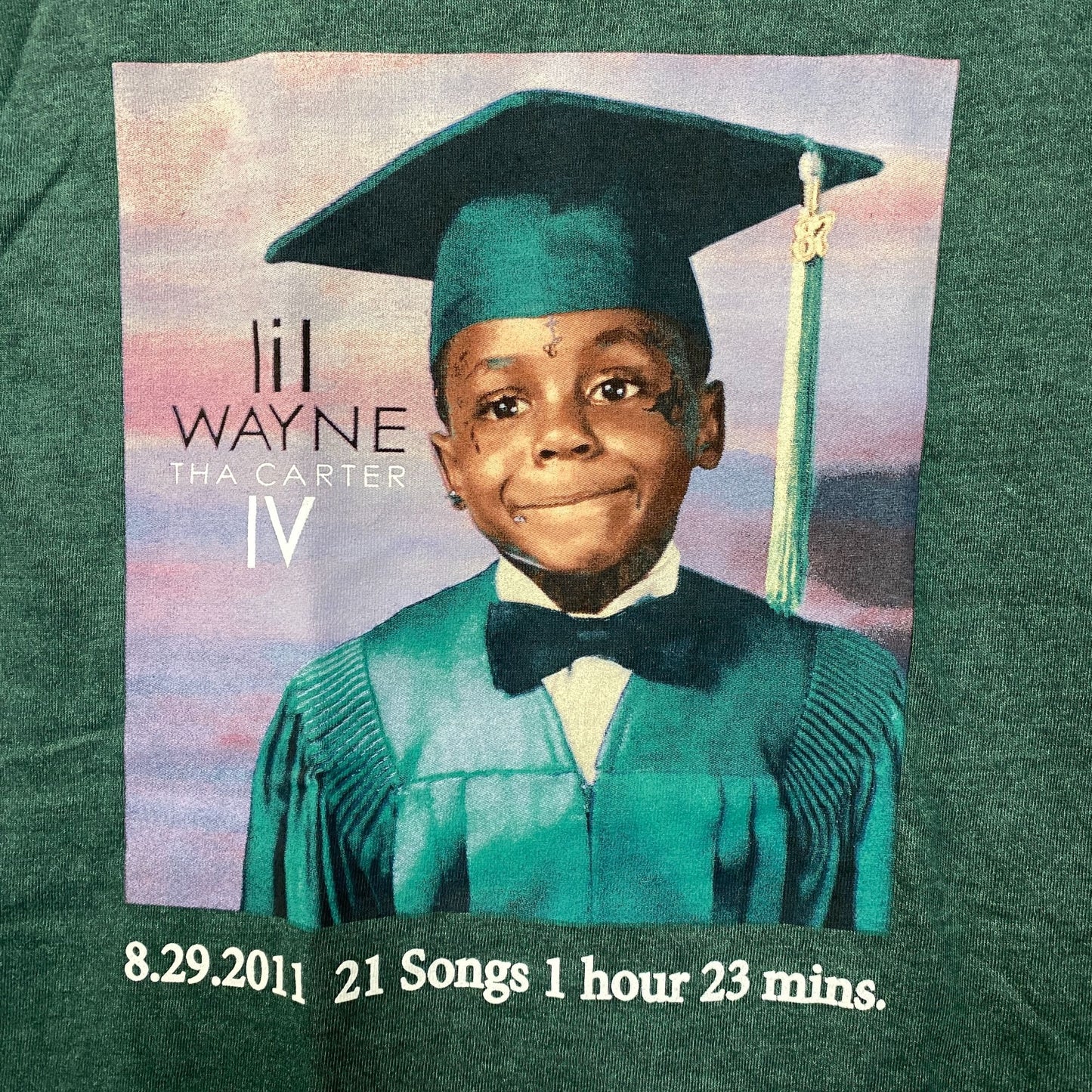 Lil Wayne Tha Carter IV Album T-Shirt Small