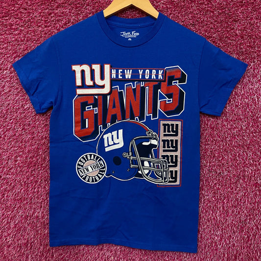 New York Giants Collage Helmet Tshirt size XS