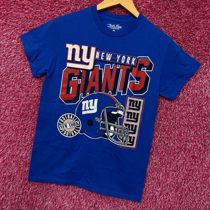 New York Giants Collage Helmet Tshirt size XS