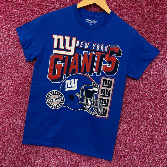 New York Giants Collage Helmet Tshirt size XS