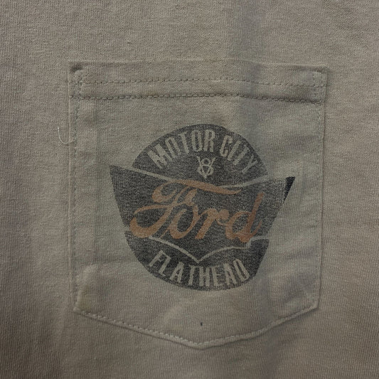 Junk Food Ford Motor City Flathead Women's Crop T-Shirt XS