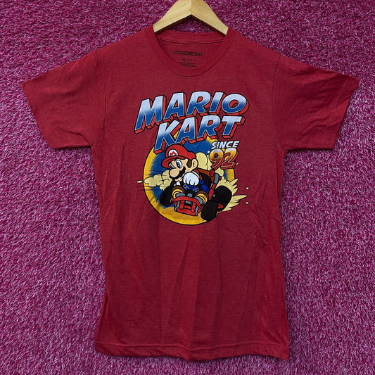 Mario Kart Since 92 Nintendo Racing Game Promo T-Shirt S/M