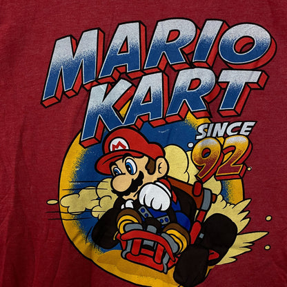 Mario Kart Since 92 Nintendo Racing Game Promo T-Shirt S/M