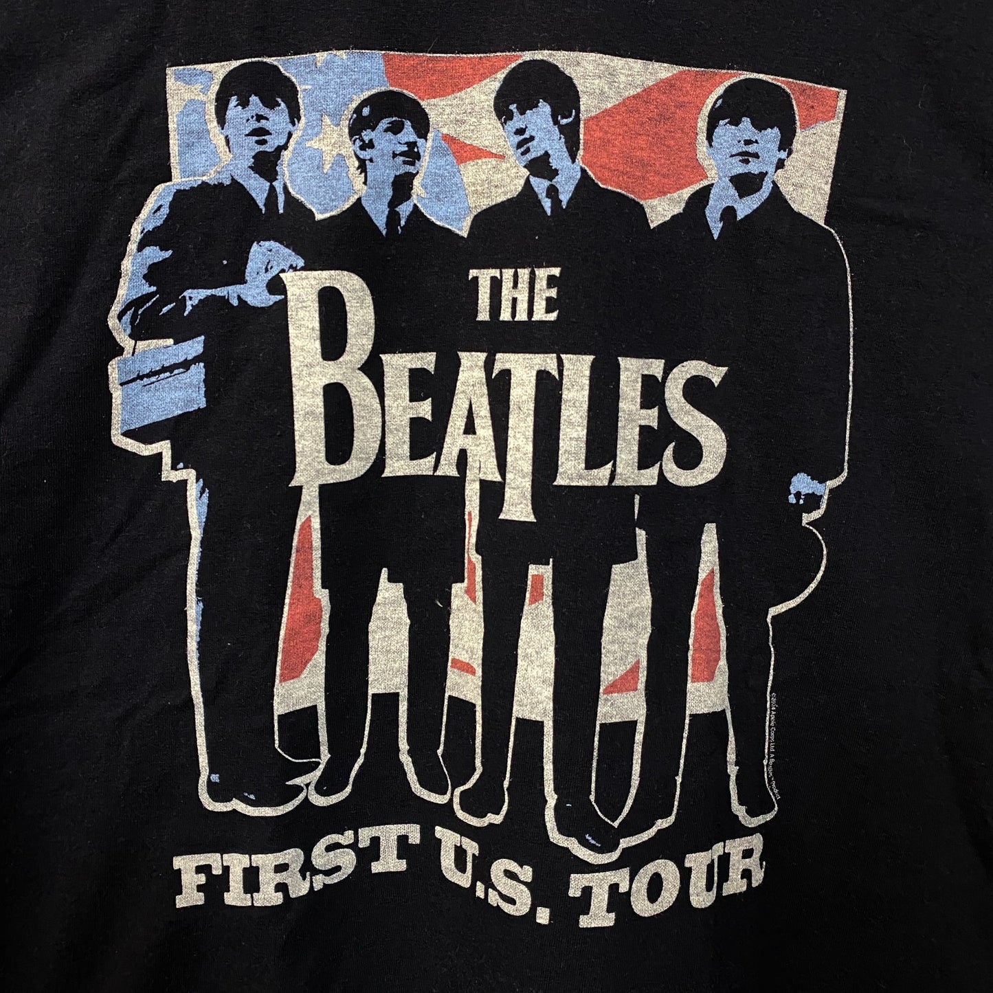 Junk Food Clothing The Beatles First U.S. Tour Flea Market Tee Medium