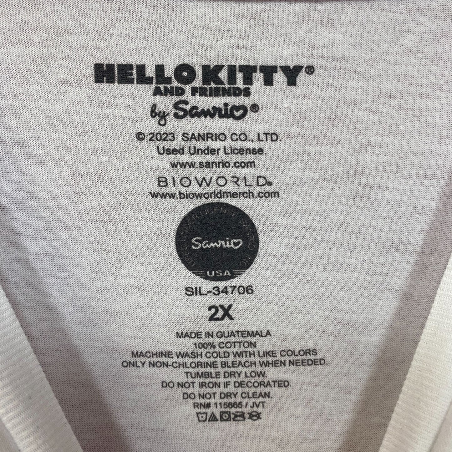 Hello Kitty and Friends T-Shirt 2XL