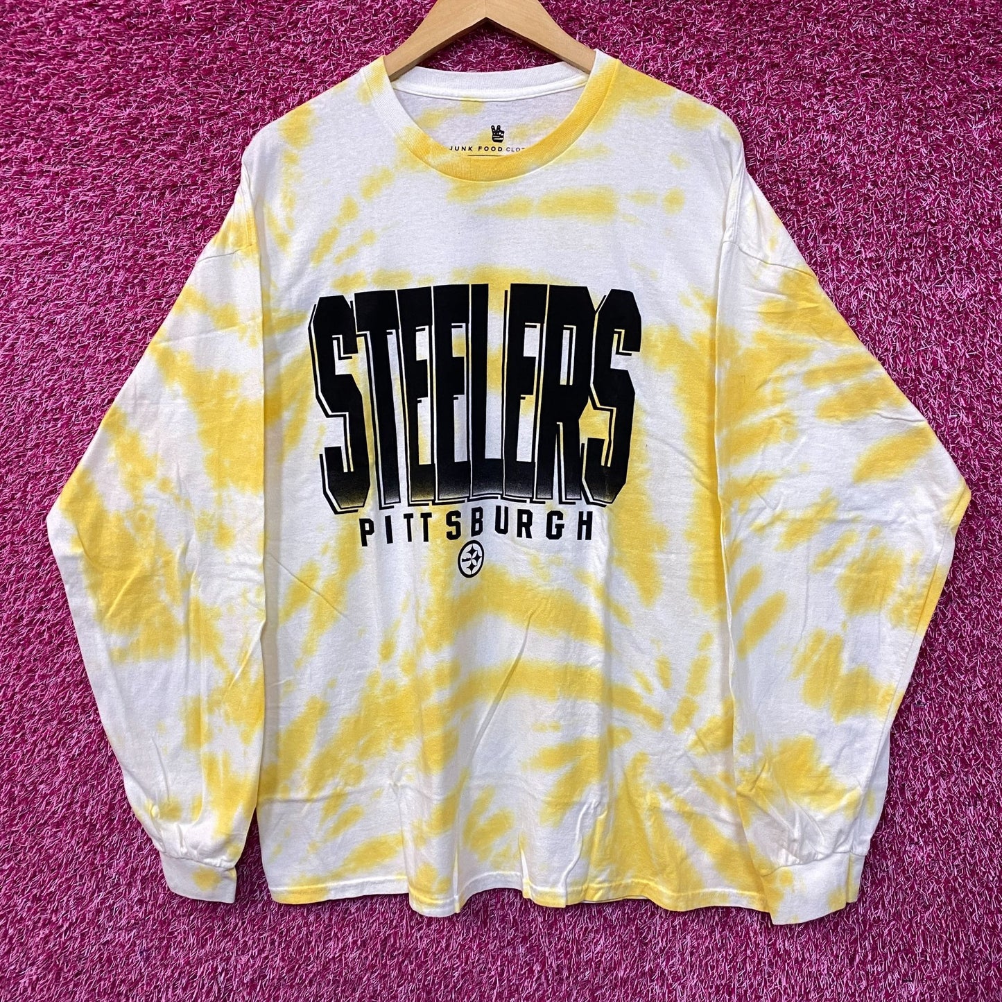 NFL Franchise AFC North Pittsburgh Steelers Tie-Dye Long Sleeve XL