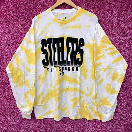 NFL Franchise AFC North Pittsburgh Steelers Tie-Dye Long Sleeve XL