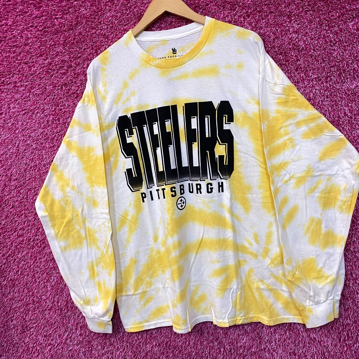 NFL Franchise AFC North Pittsburgh Steelers Tie-Dye Long Sleeve XL