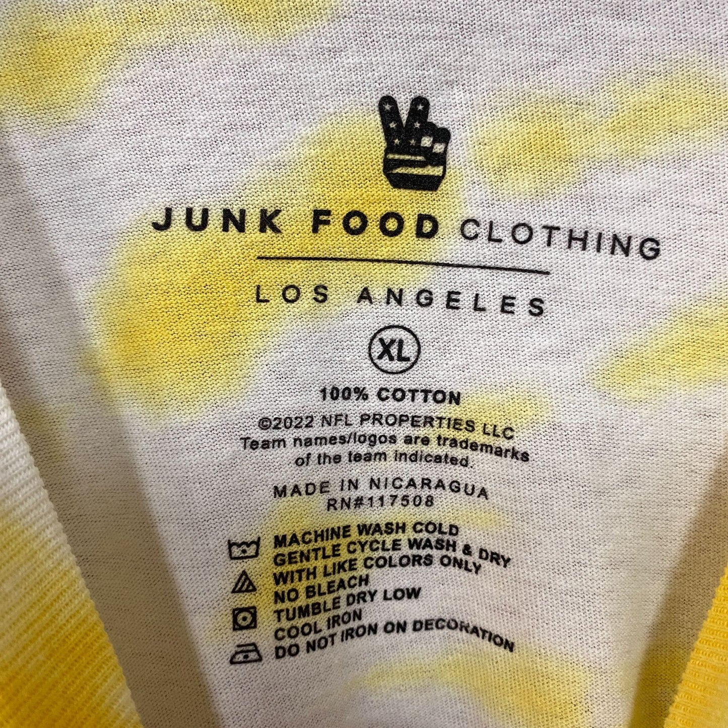 NFL Franchise AFC North Pittsburgh Steelers Tie-Dye Long Sleeve XL