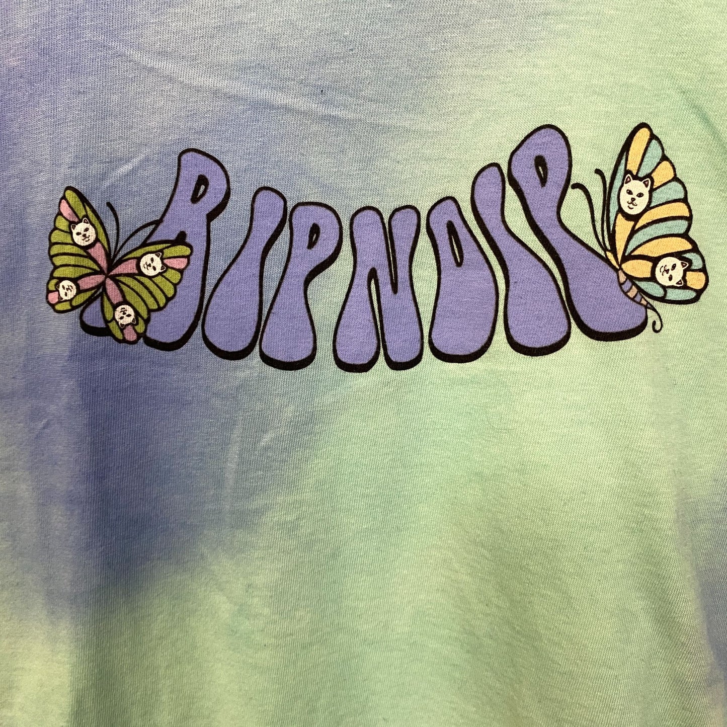 Ripndip Think Factory Blue Tie Dye T-Shirt Size XL