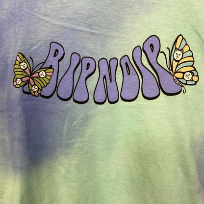 Ripndip Think Factory Blue Tie Dye T-Shirt Size XL