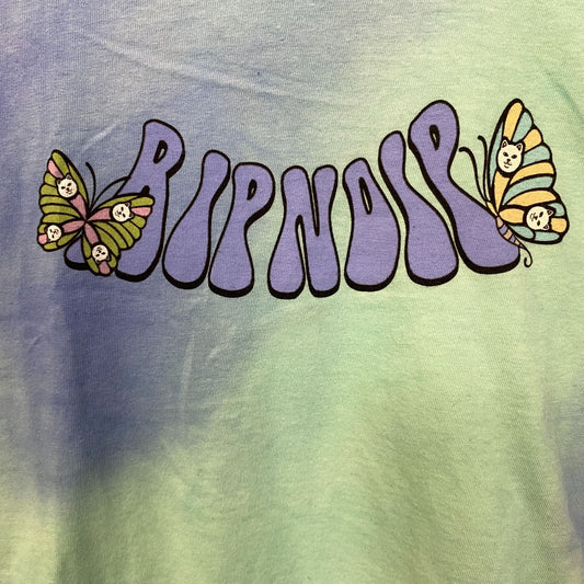 Ripndip Think Factory Blue Tie Dye T-Shirt Size XL