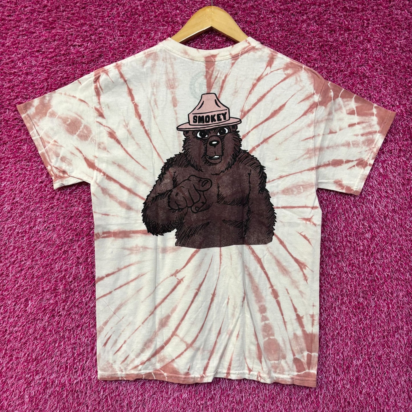 Smokey Bear Only You Can Prevent Wildfire T-Shirt Small