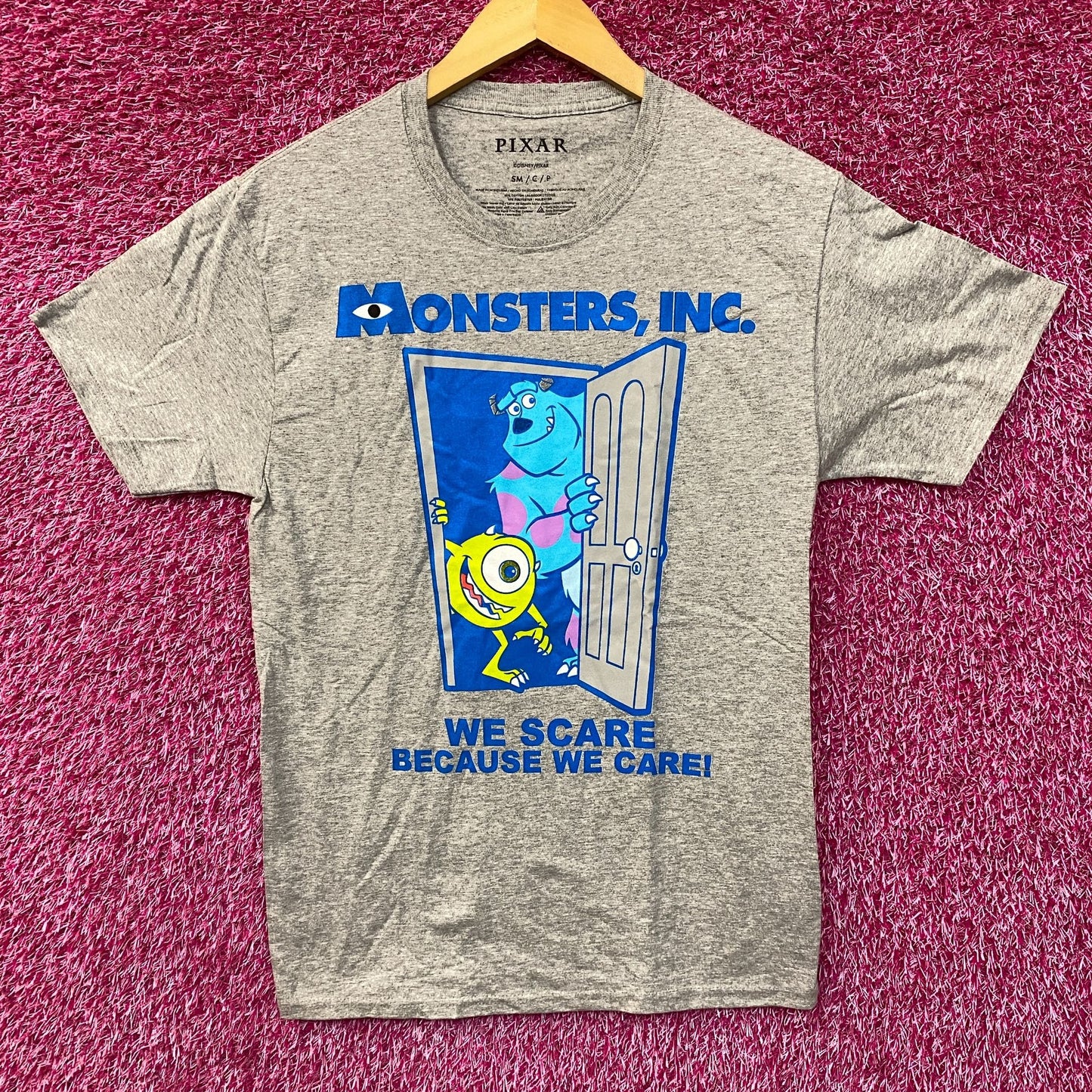 Monsters Inc Mike & Sully Disney Pixar Animated Movie T-Shirt Small