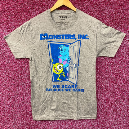 Monsters Inc Mike & Sully Disney Pixar Animated Movie T-Shirt Small