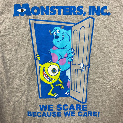 Monsters Inc Mike & Sully Disney Pixar Animated Movie T-Shirt Small