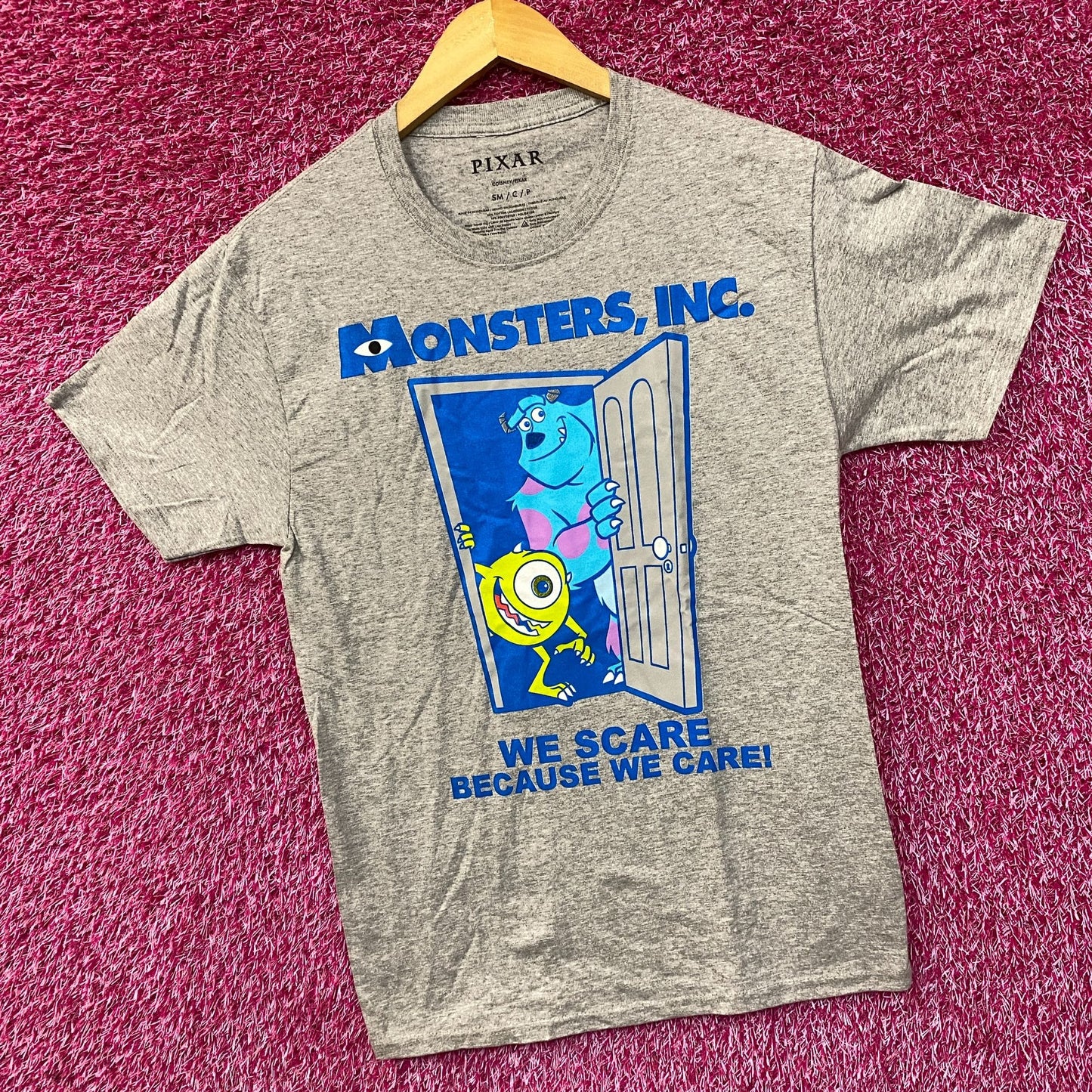 Monsters Inc Mike & Sully Disney Pixar Animated Movie T-Shirt Small