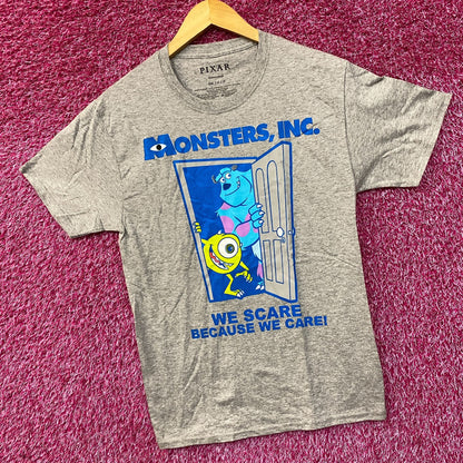 Monsters Inc Mike & Sully Disney Pixar Animated Movie T-Shirt Small