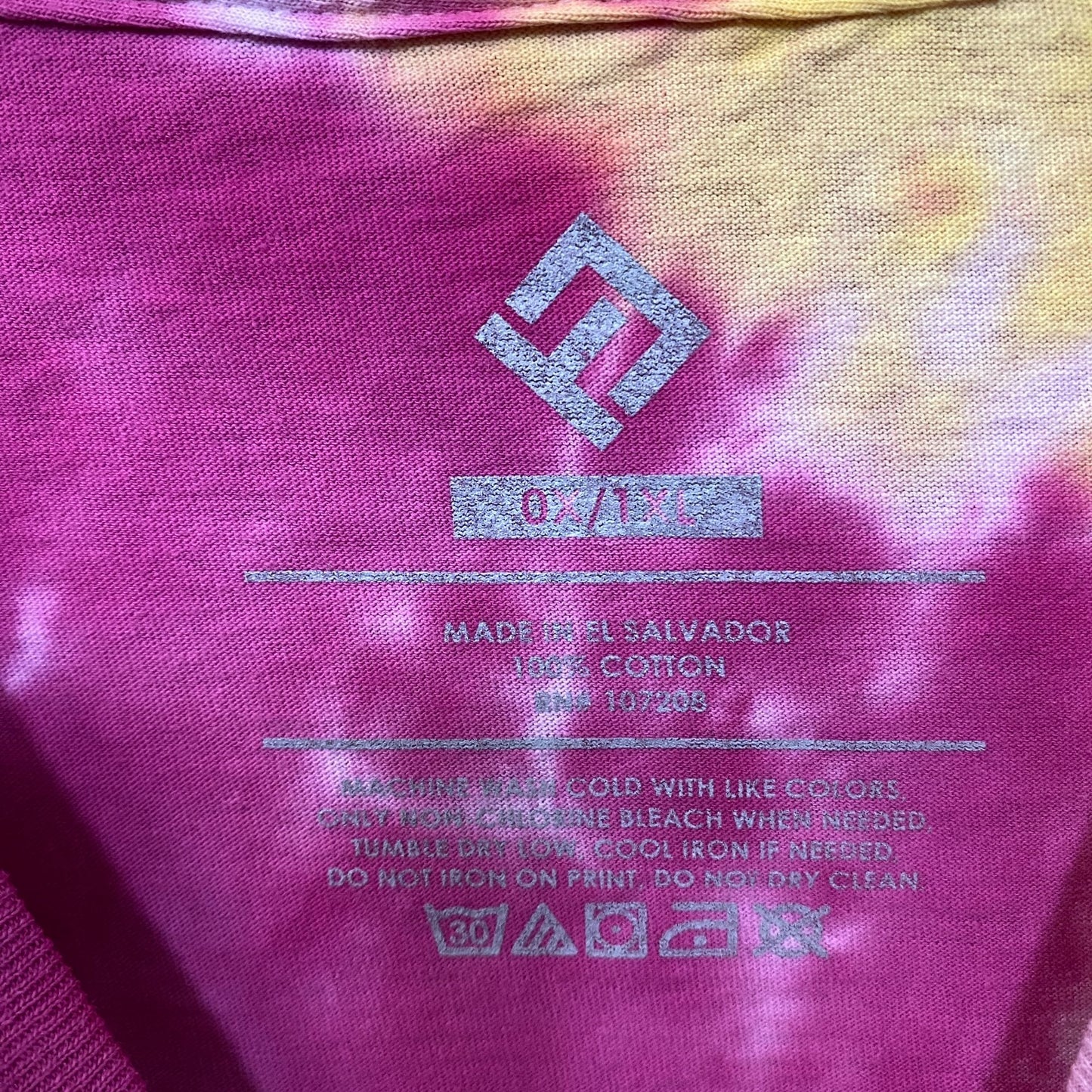 NASA Solar System Flower Amazing Colorful Tie Dye Graphic Design T-Shirt XL