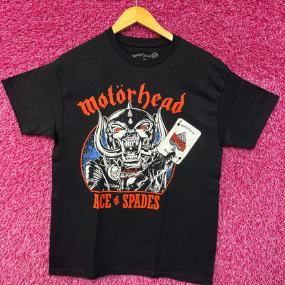 Motorhead Ace of Spades Album Cover Heavy Metal Band Tee M
