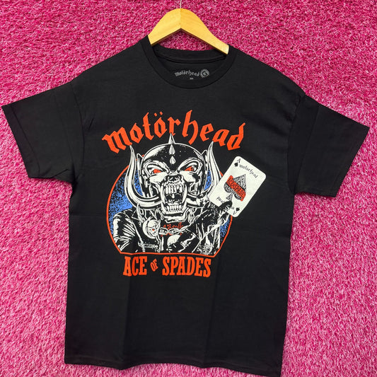 Motorhead Ace of Spades Album Cover Heavy Metal Band Tee M