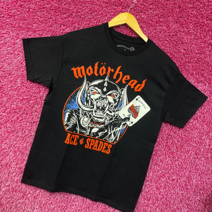 Motorhead Ace of Spades Album Cover Heavy Metal Band Tee M