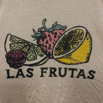 Junk Food Clothing Las Frutas Vintage Style Tissue Women's Crop Tank Medium