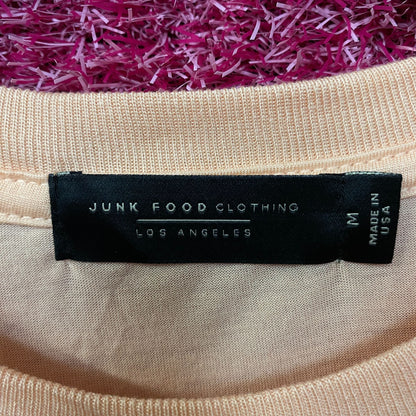 Junk Food Clothing Las Frutas Vintage Style Tissue Women's Crop Tank Medium