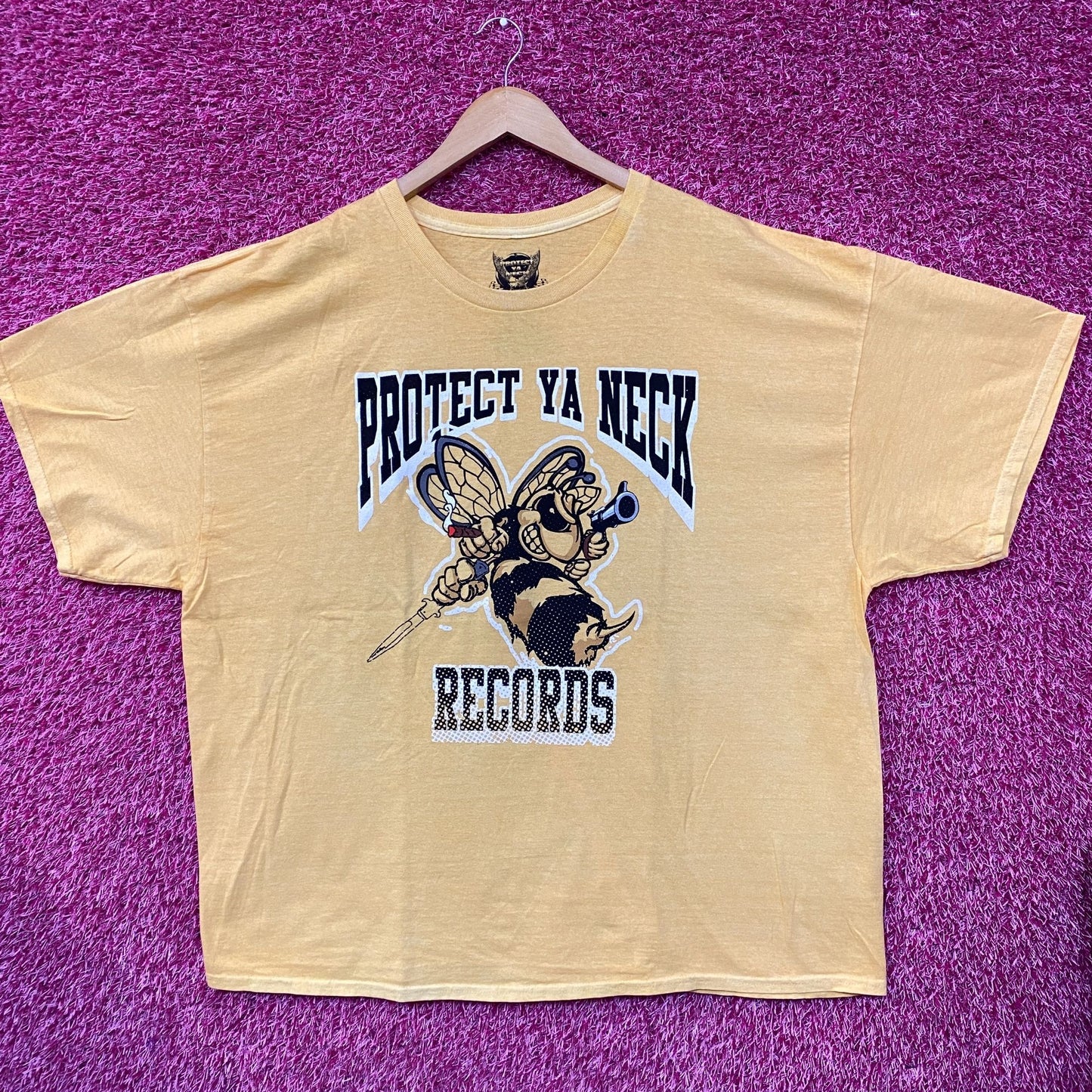 Wutang Clan Protect Ya Neck Records Rap Tee 3X