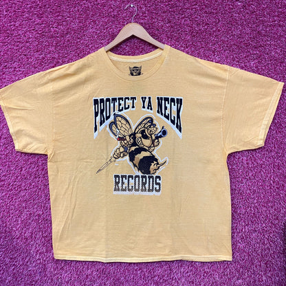 Wutang Clan Protect Ya Neck Records Rap Tee 3X