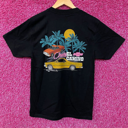 Chevrolet Hightail It Chevy El Camino Sunset Promotional T-Shirt Small