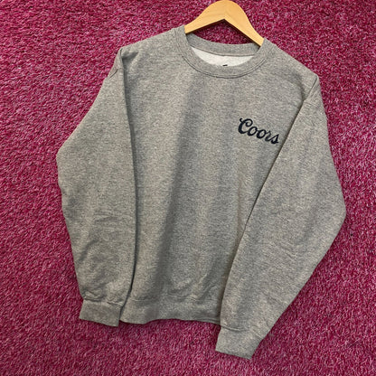 Junk Food Clothing Coors The Legend Flea Market Fleece Sweatshirt Small