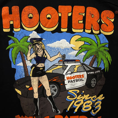Hooters "Wing Patrol" Since 1983 T-Shirt Medium