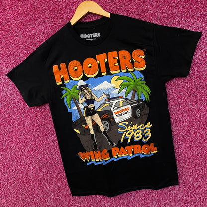 Hooters "Wing Patrol" Since 1983 T-Shirt Medium