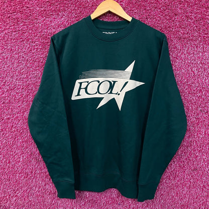 Finneas FCOL! Star Green Crewneck Sweater Size  Small