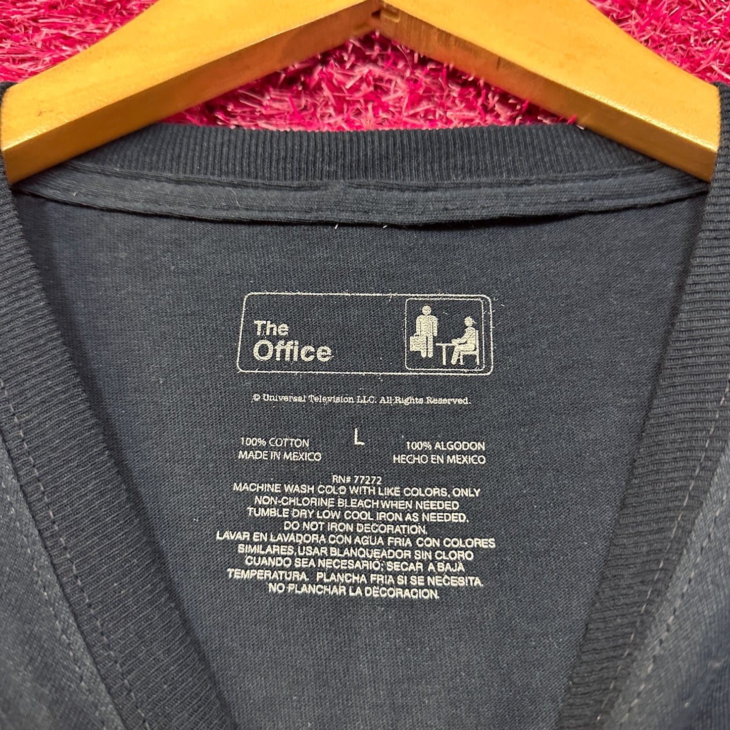 Dunder Mifflin Team Scranton The Office TV Series Tee L