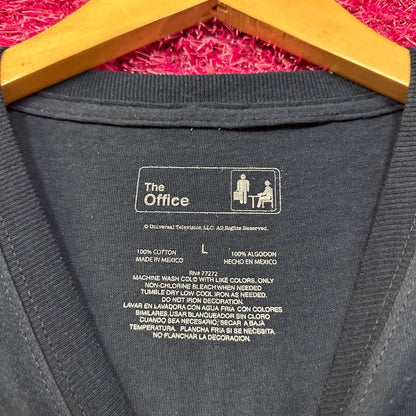 Dunder Mifflin Team Scranton The Office TV Series Tee L