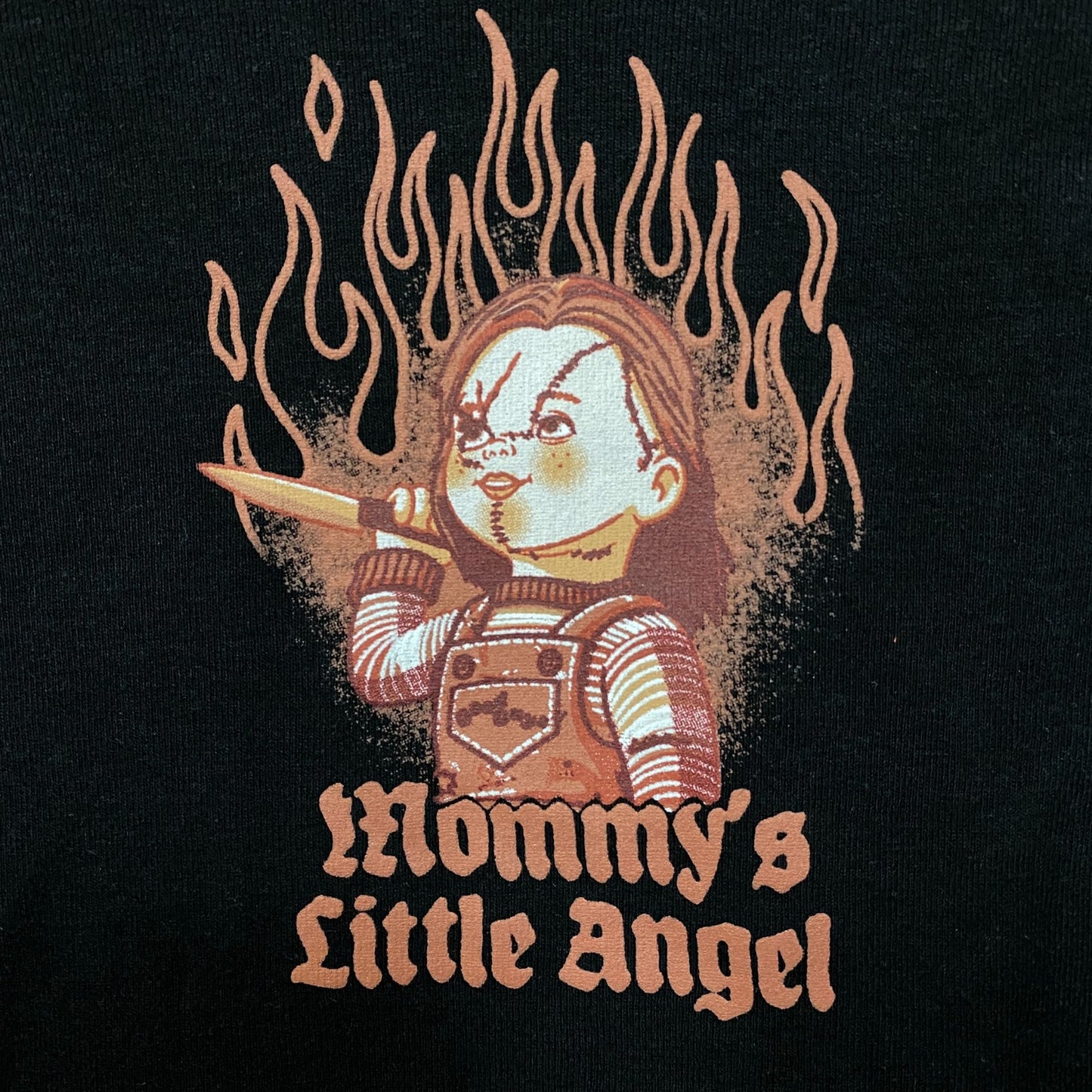 Chucky Child's Play Mommy's Little Angel Girls Baby T-Shirt Large