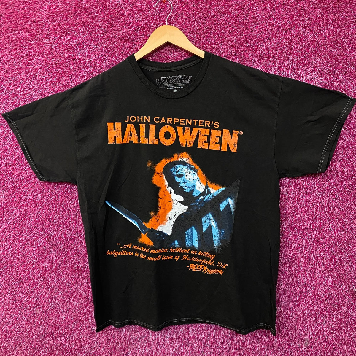 John Carpenter's Halloween Michael Myers "Masked Maniac" Graphic Tee Large