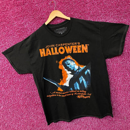 John Carpenter's Halloween Michael Myers "Masked Maniac" Graphic Tee Large