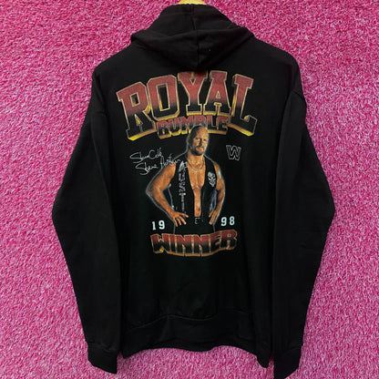 Stone Cold Steve Austin Royal Rumble Hoodie size Medium