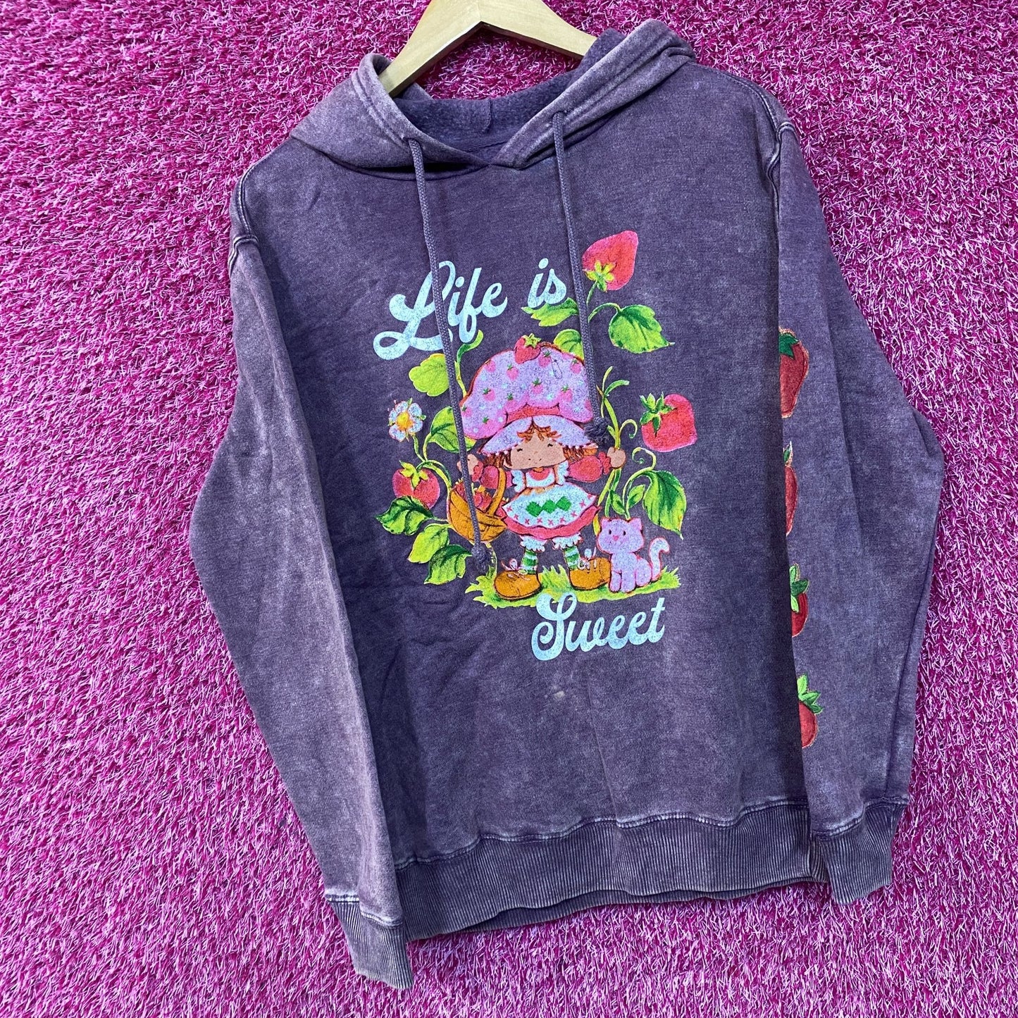 Strawberry Shortcake Life is Sweet Hoodie Medium