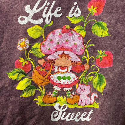 Strawberry Shortcake Life is Sweet Hoodie Medium