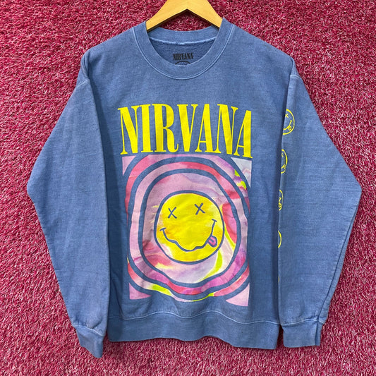 Nirvana Nevermind Green Grunge Crewneck size Small