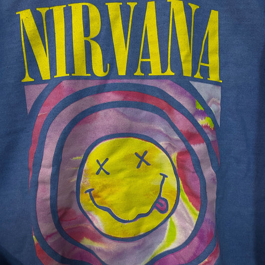 Nirvana Nevermind Green Grunge Crewneck size Small