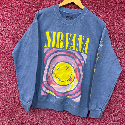 Nirvana Nevermind Green Grunge Crewneck size Small