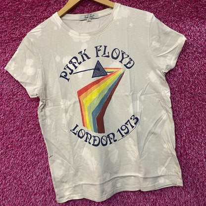 Pink Floyd London 1973 Tie Dye Womens Rock Tshirt size Small