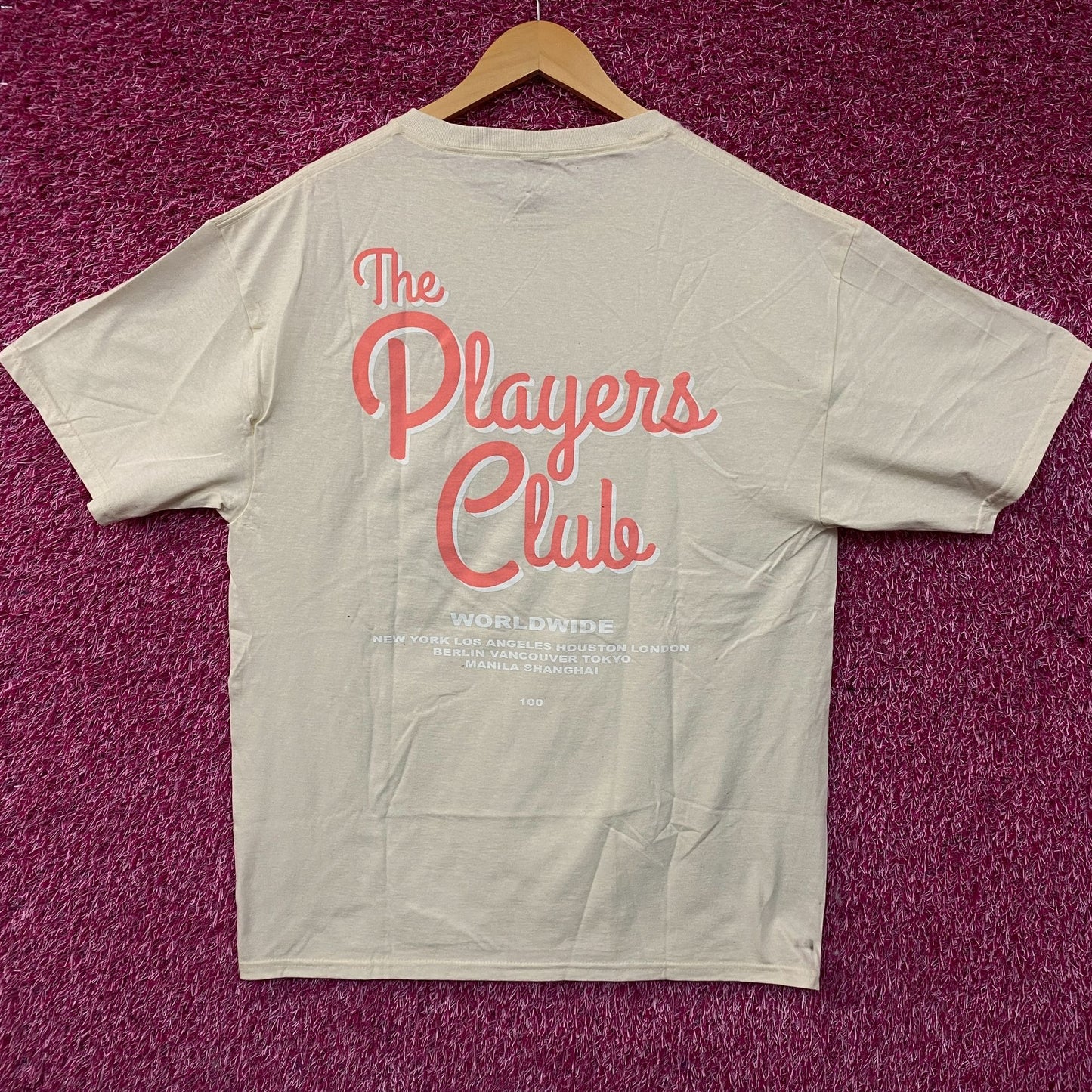 Fashion Nova The Players Club Graphic T-Shirt Large