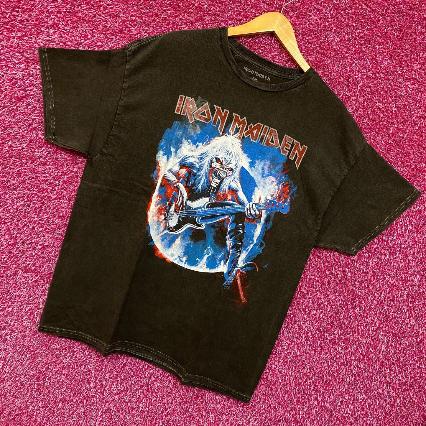 Iron Maiden Fear of the Dark Live Oversize Heavy Metal Tee S