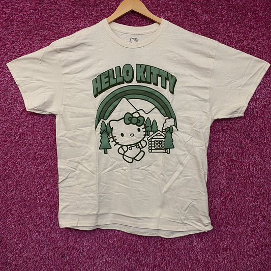 Sanrio Hello Kitty Outdoors Cute Graphic T-Shirt Large